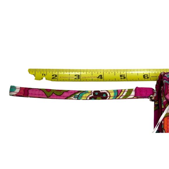 Vera Bradley Pink Swirls Your Turn Lock Smartphone Wristlet Wallet 14990-179 NWT - Picture 16 of 16